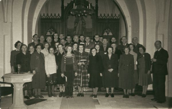 1965? Korsang juleaften i Kværndrup Kirke
Karl er nr. 3 i bagerste række fra venstre.
Nøgleord: Kværndrup;karl_rasmussen