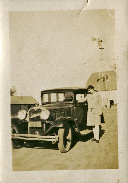 1930? Anna Jensen (født Brandt) efter hun blev ene, Nebraska, USA
Hanne Kirstines (Karls søster) datter
Nøgleord: Nebraska;USA;anna_brandt