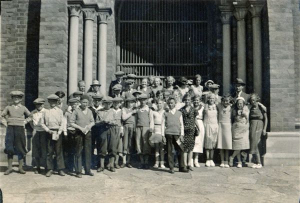 1934 Tur til København med skolen
