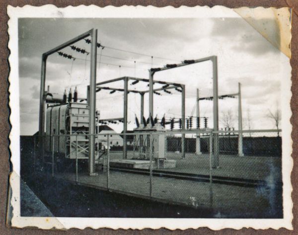 1941-04 Ellinge transformatorstation
