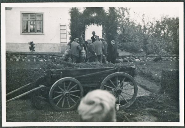 1942 forberedelser til Karl og Emmas sølvbryllup i Trunderup
