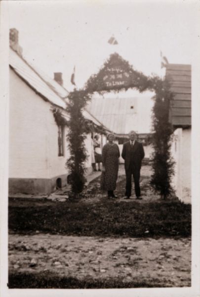 1938-09-12 Jakob og Agnes sølvbryllup
Nøgleord: agnes_laursen;jakob_kristensen