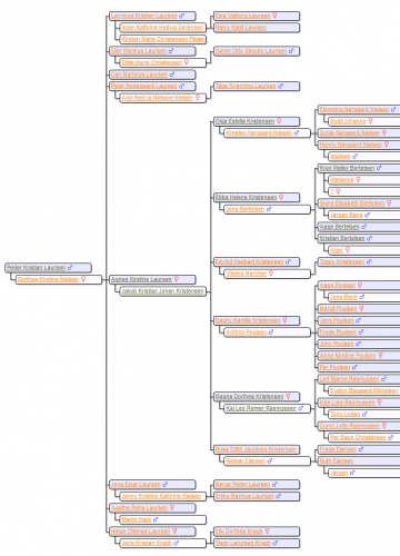 Peder og Dortheas efterkommere (Agnes forældre)

